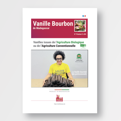 Brochure 160 pages de Vanille LAVANY Bourbon de Madagascar