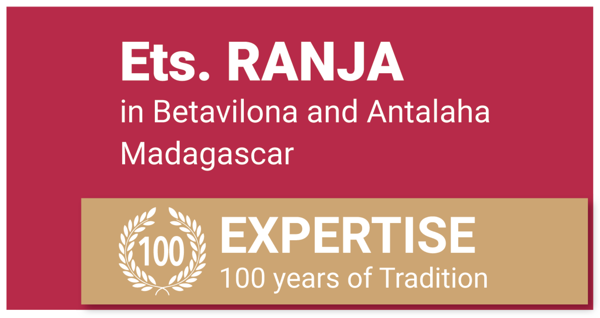 Ets RANJA in Betavilona and Antalaha - Madagscar Producer of Vanille LAVANY Bourbon.