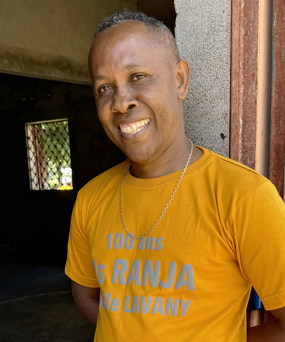 "Naivo" Jean-Eudes JERA Head of Operations of the RANJA Ets in Antalaha - Madagascar