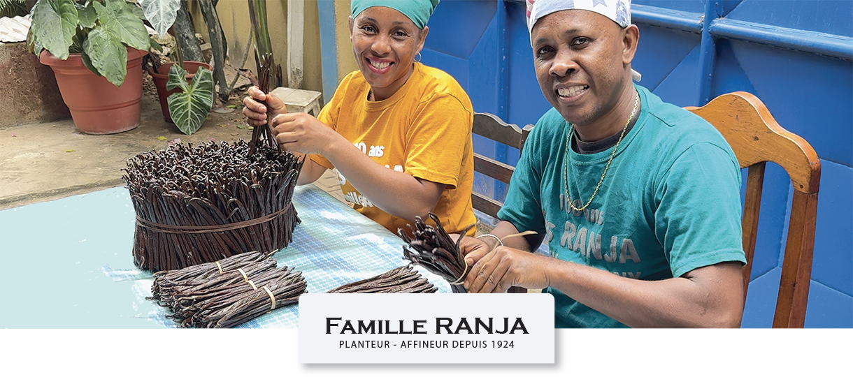 Family RANJA Plantaur-Affineur since 1924 from Vanille Bourbon to Madagascar