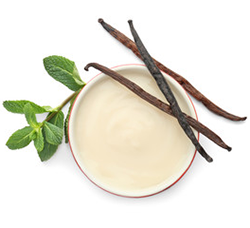 Crema inglese con Vanilla Lavany Bourbon Madagascar